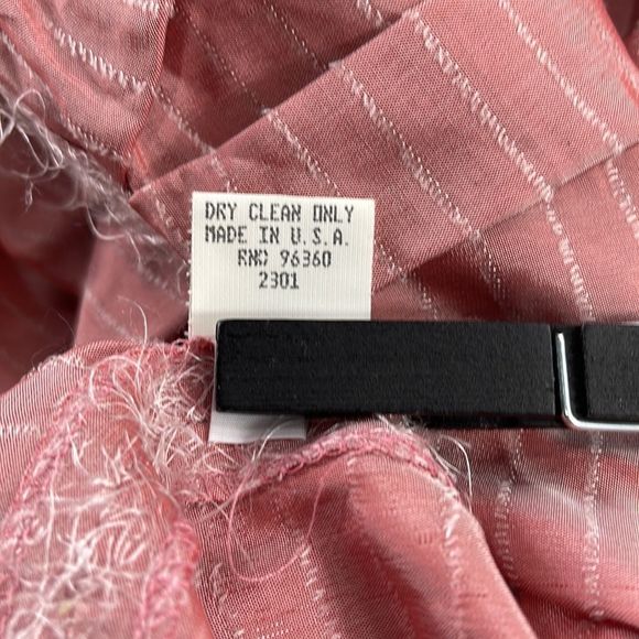 NWT Women’s Chaiken & Capone Pink & White Viscose Silk Stylish Skirt (6) GI17 - Picture 5 of 12